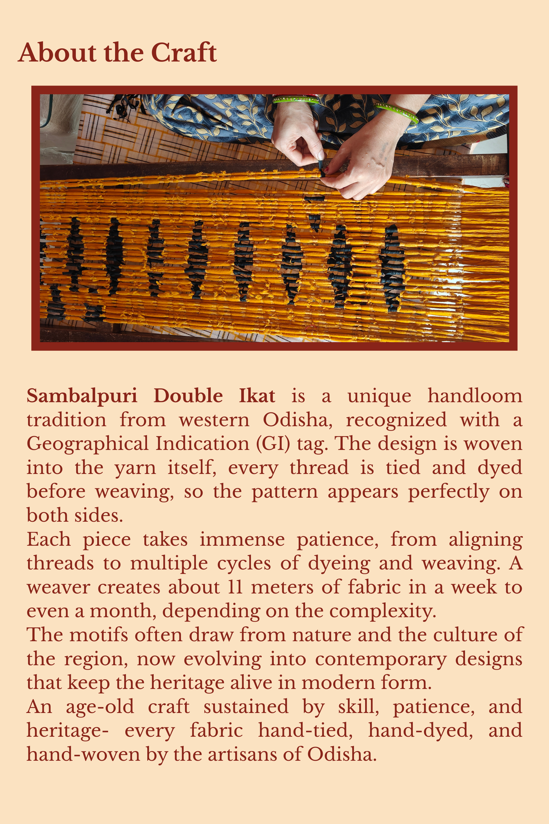 Noor Sambalpuri Ikkat Handloom Dress