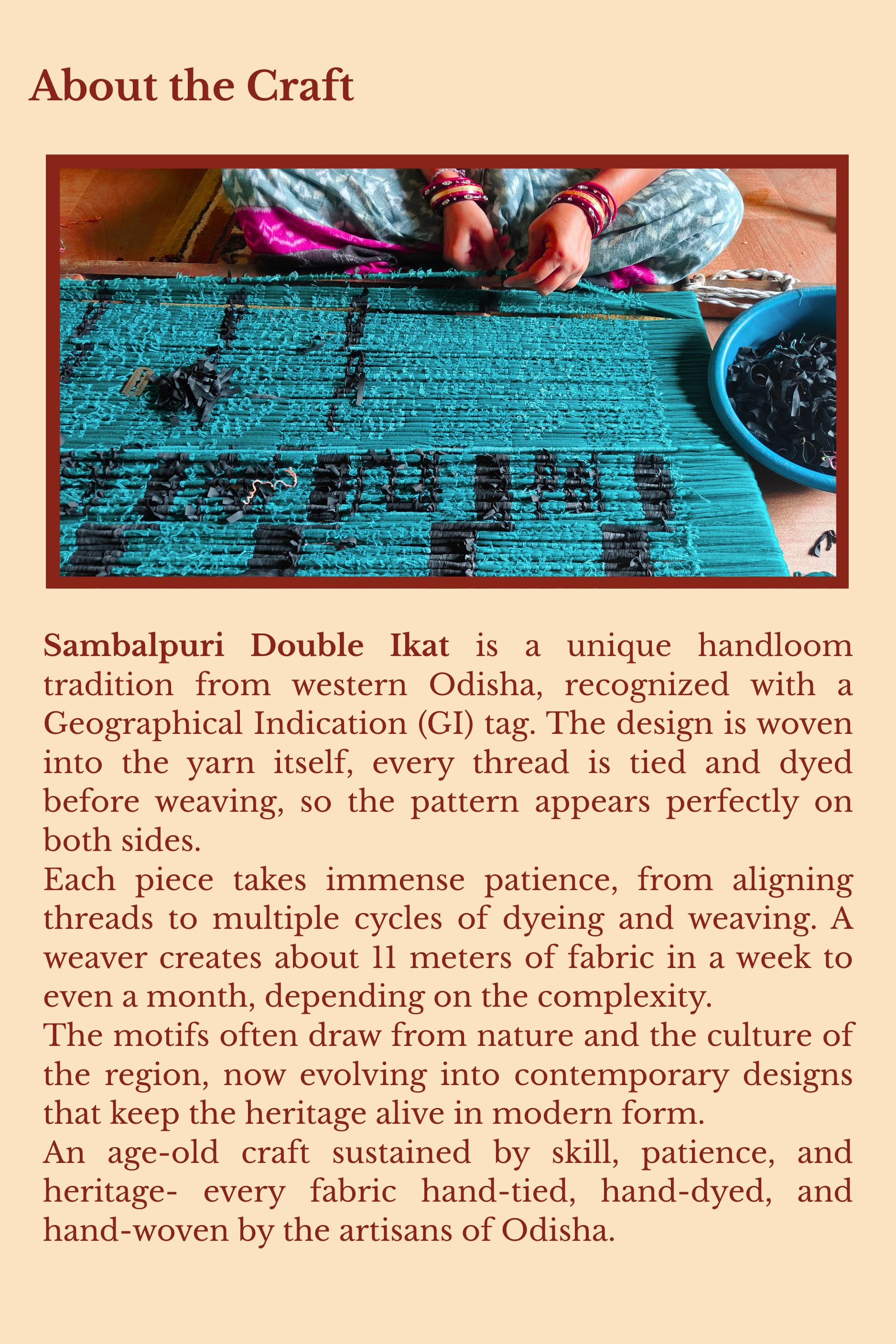 Katha Sambalpuri Ikkat Handloom Kurti