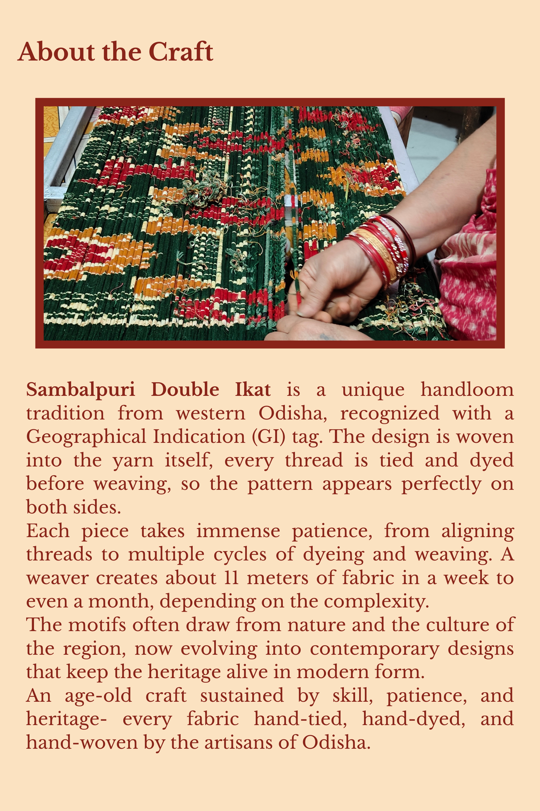 Phool Sambalpuri Ikkat Handloom Kurti