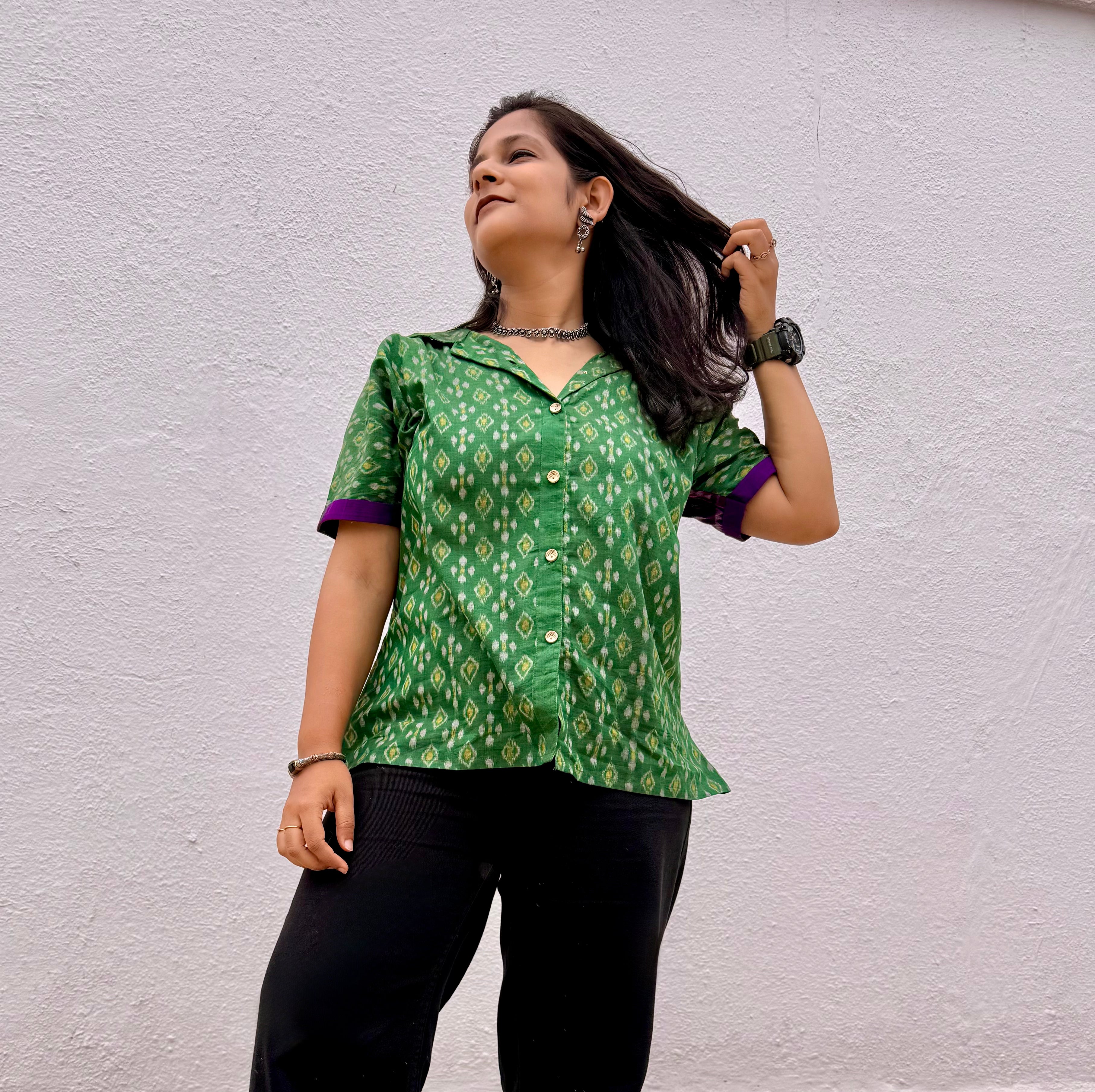Taana Baana Sambalpuri Handloom Shirt
