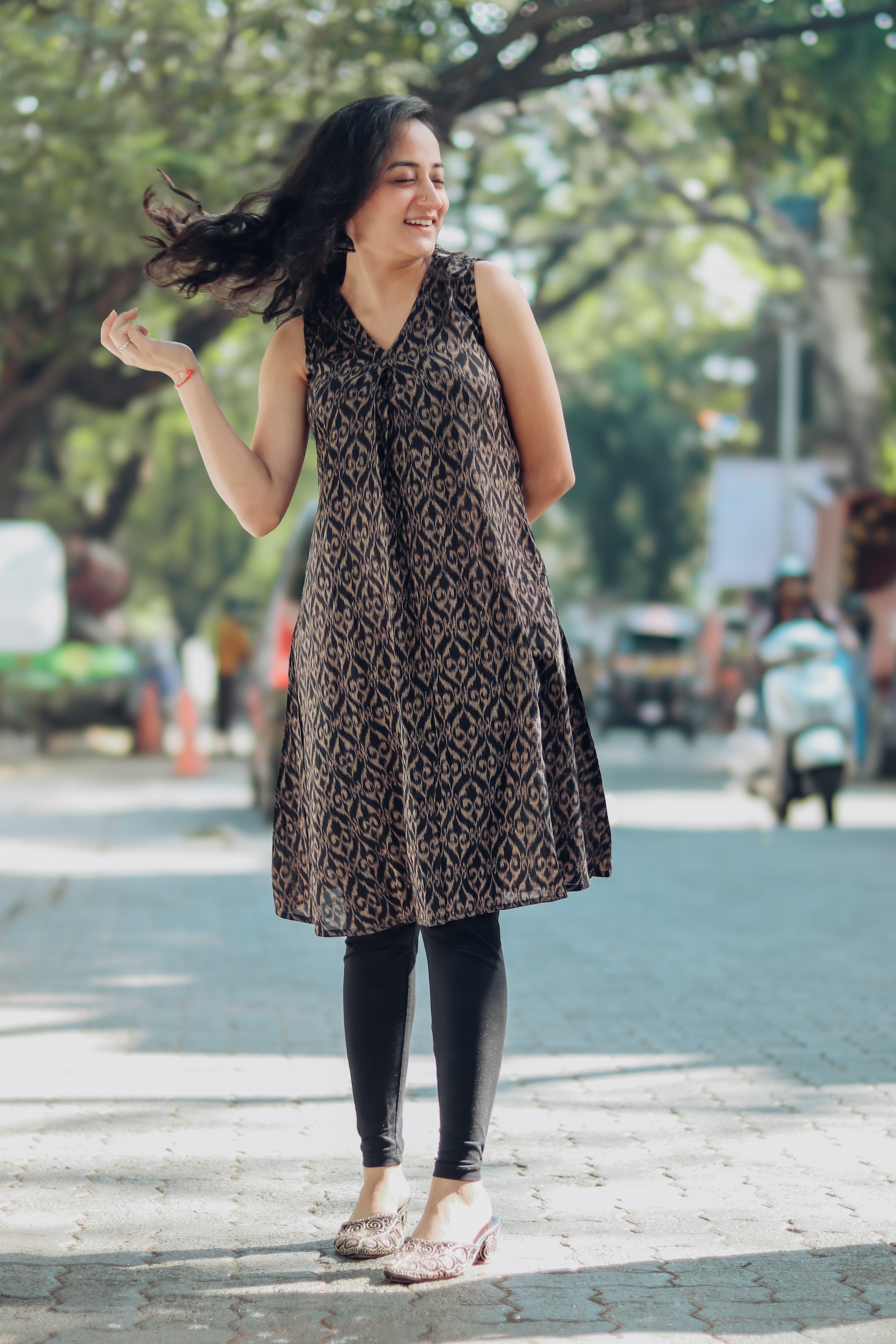 Vaani Sambalpuri Ikkat Handloom Kurti