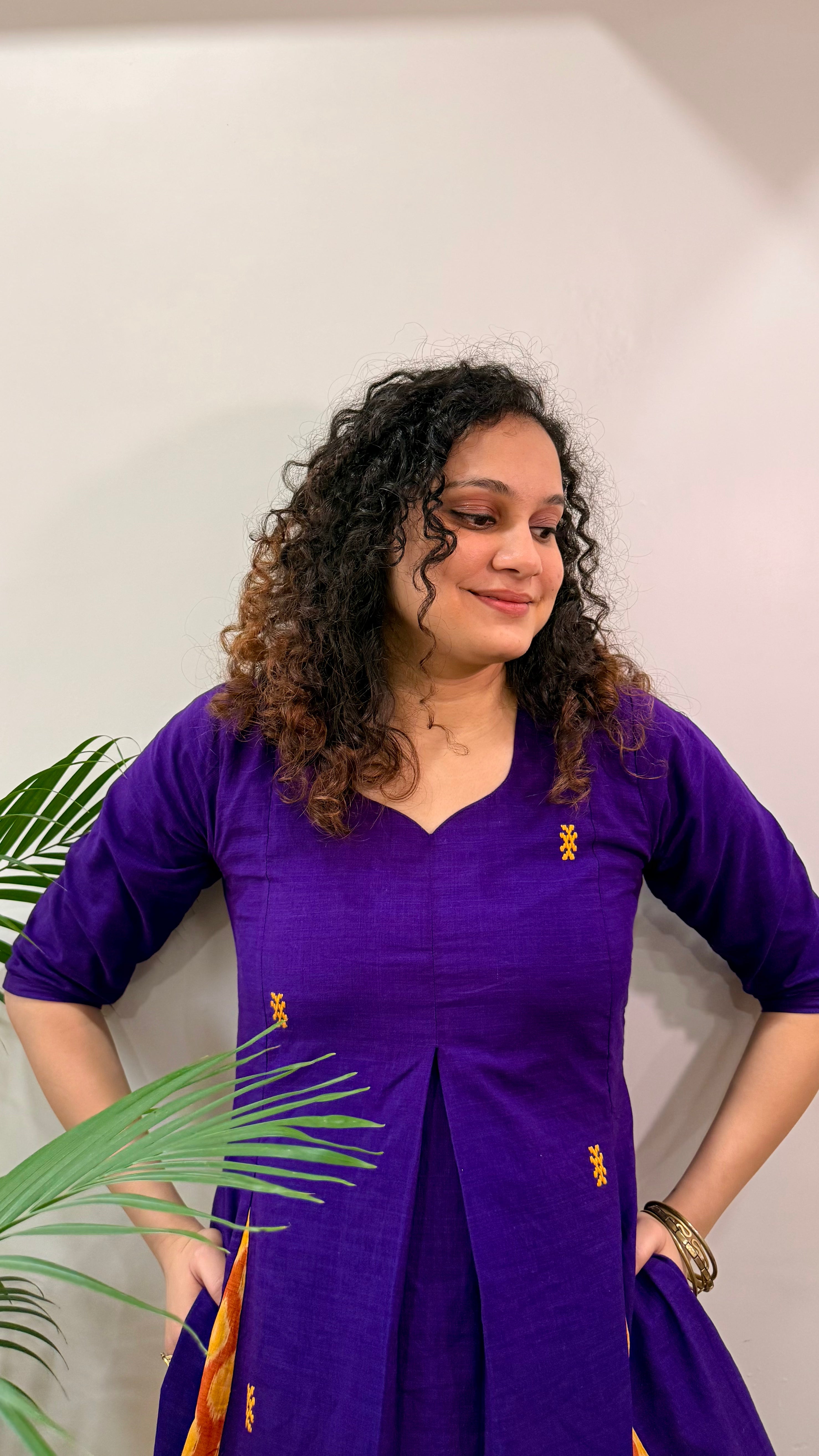 Khatta Meetha Kotpad Sambalpuri Natural Dye Kurta Dress