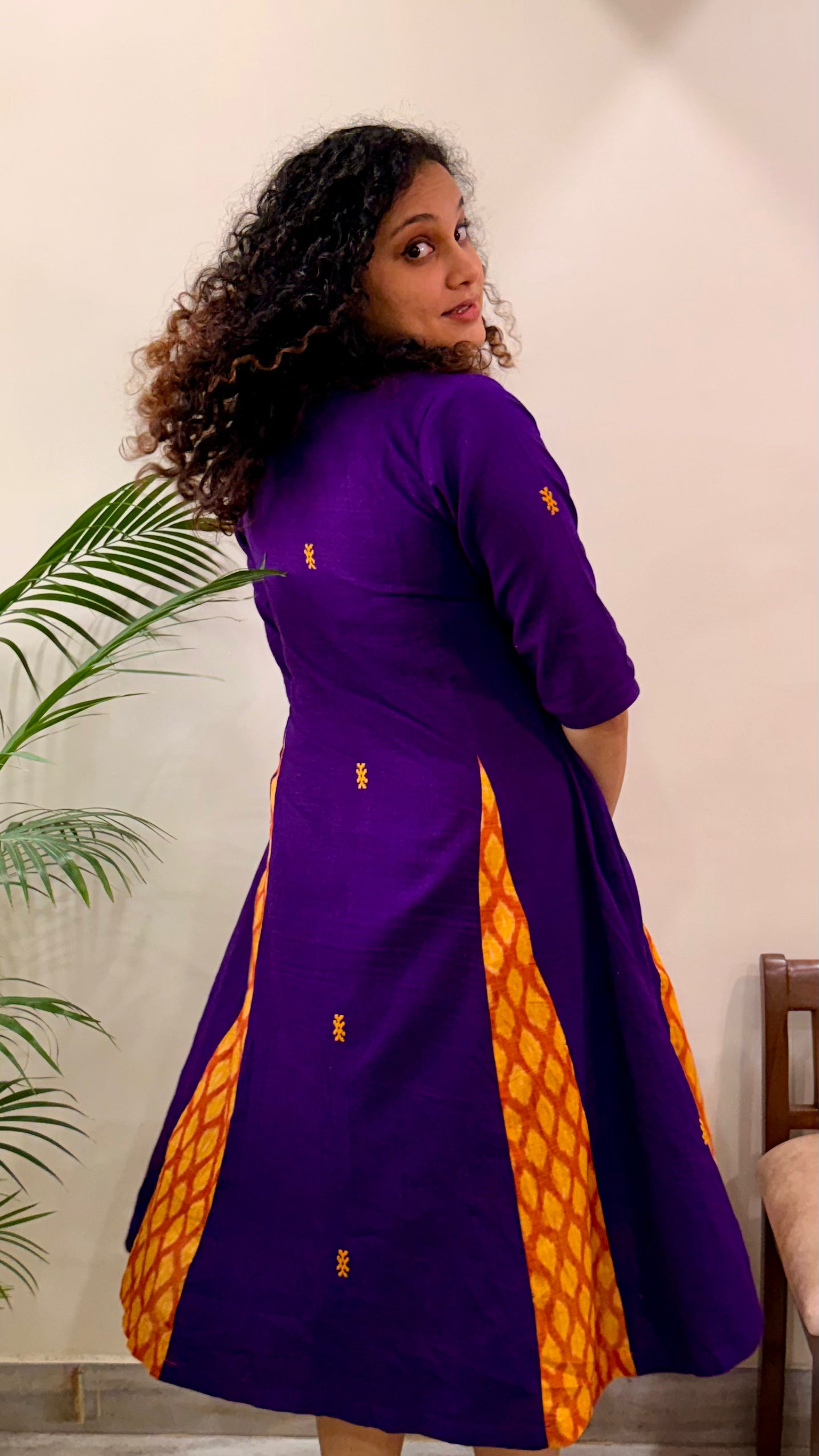 Khatta Meetha Kotpad Sambalpuri Natural Dye Kurta Dress