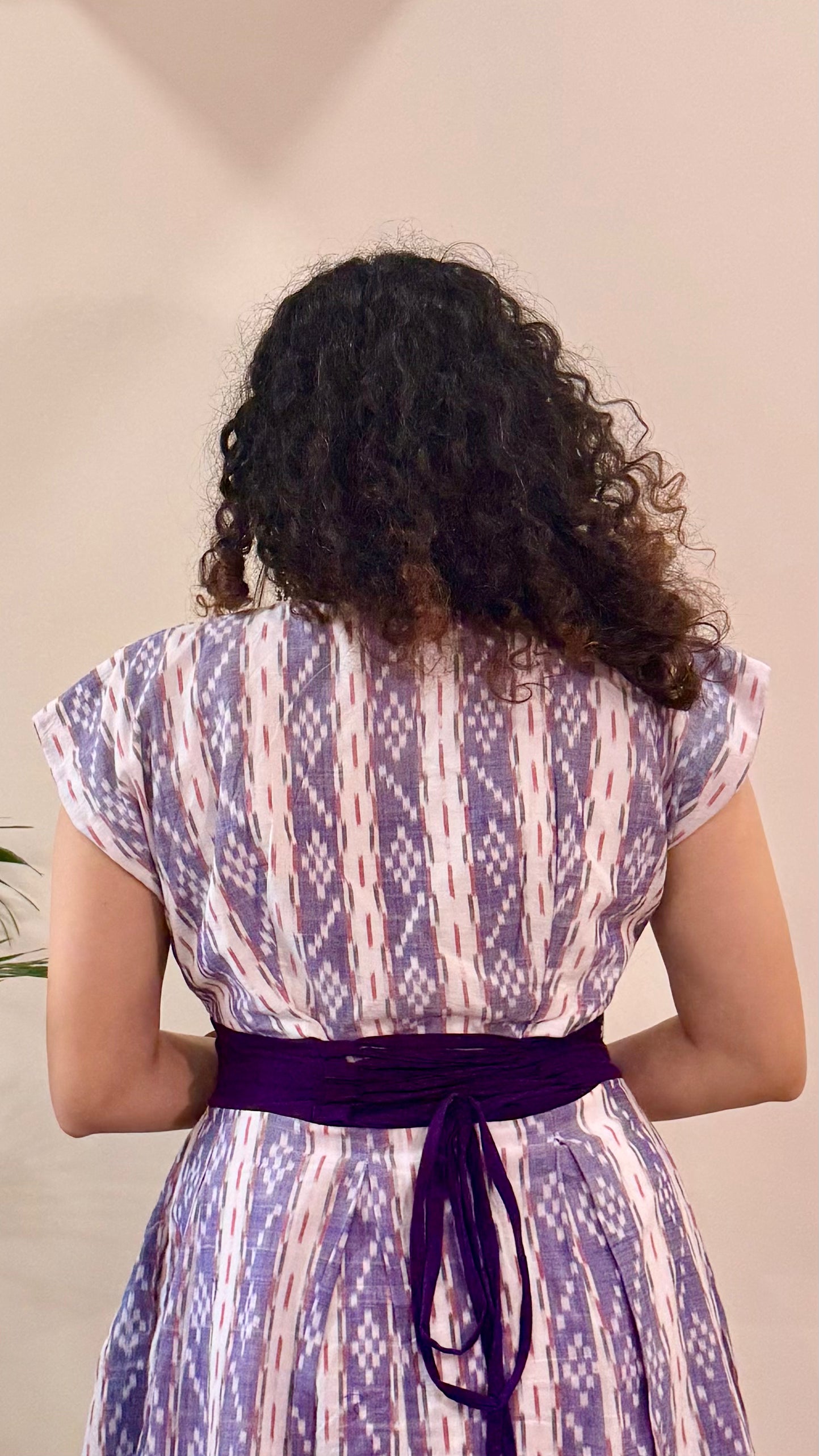 Kotpad Bandha Corset Handloom Dress