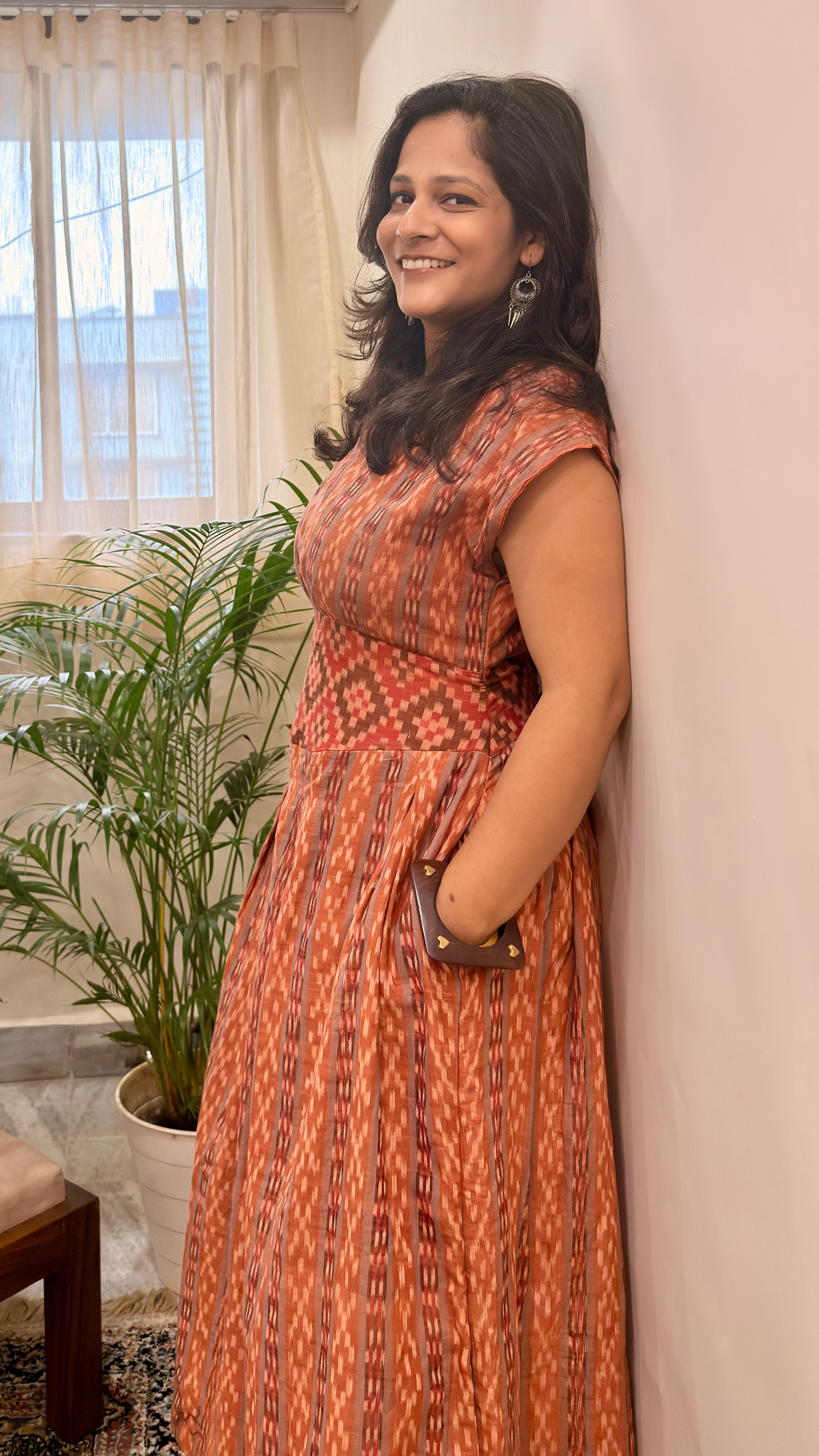 Pasapali Corset Sambalpuri Handloom Dress
