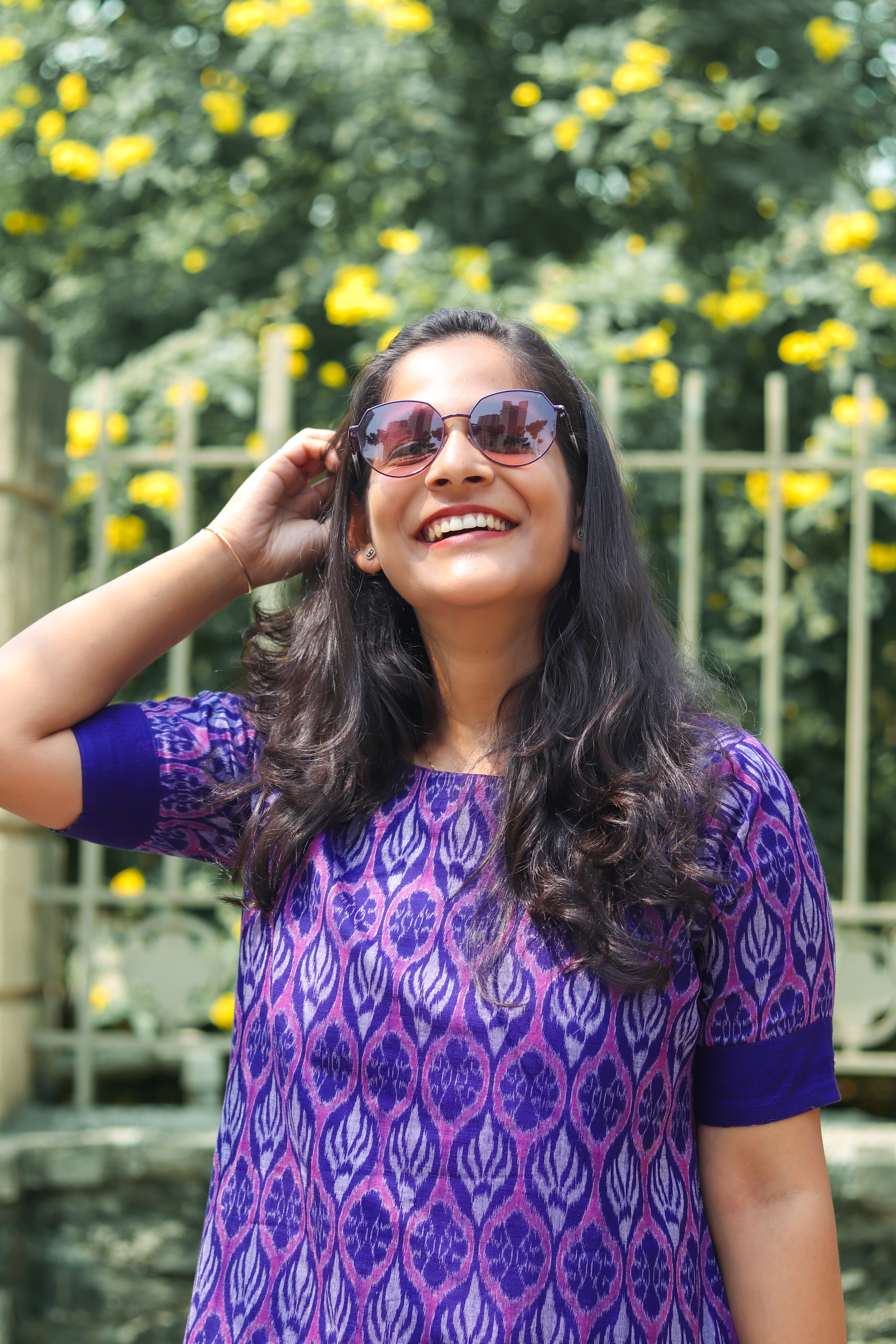 Vamika Sambalpuri Ikkat Handloom Dress