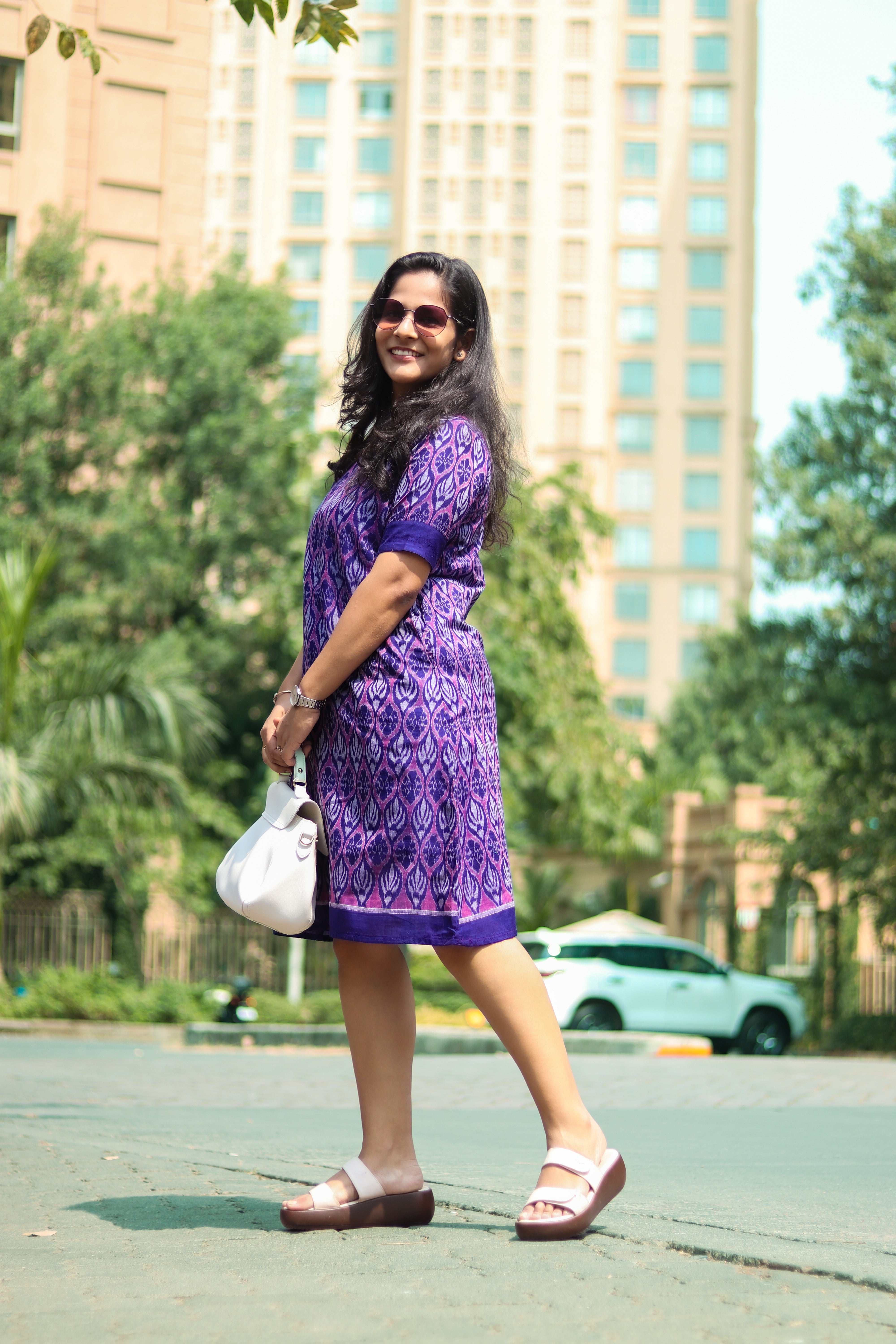 Vamika Sambalpuri Ikkat Handloom Dress