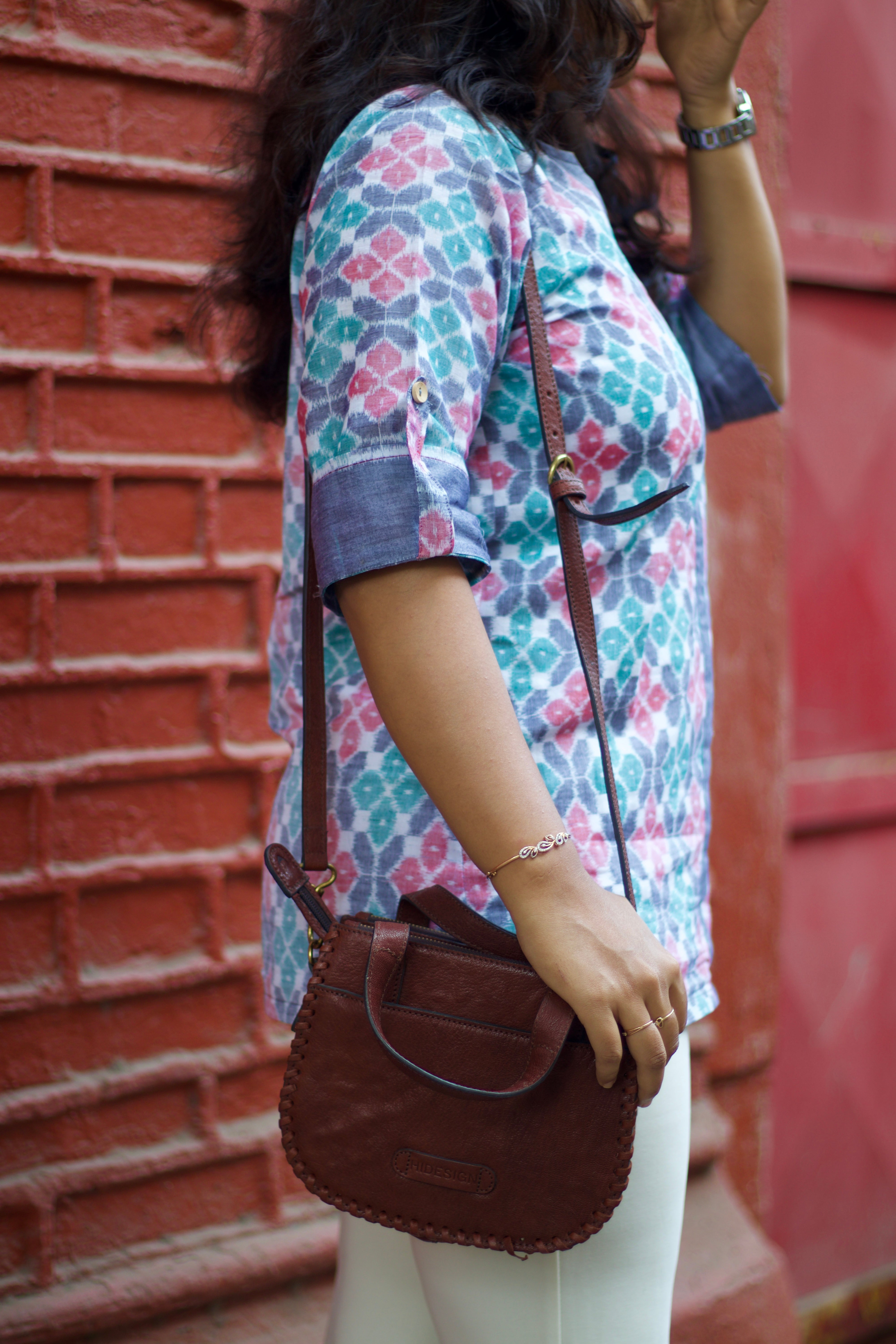 Parul Sambalpuri Handloom Shirt Kurti