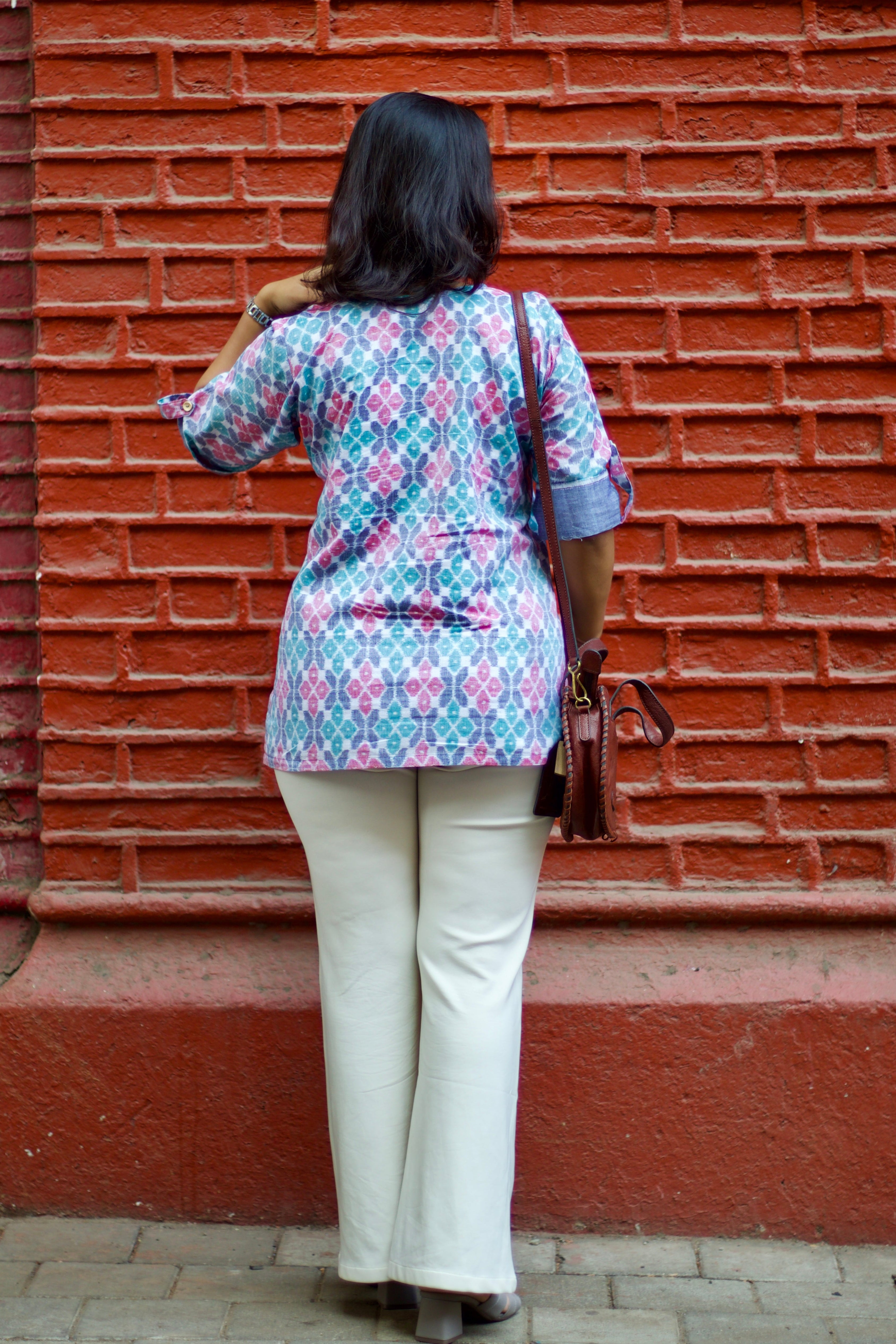 Parul Sambalpuri Handloom Shirt Kurti
