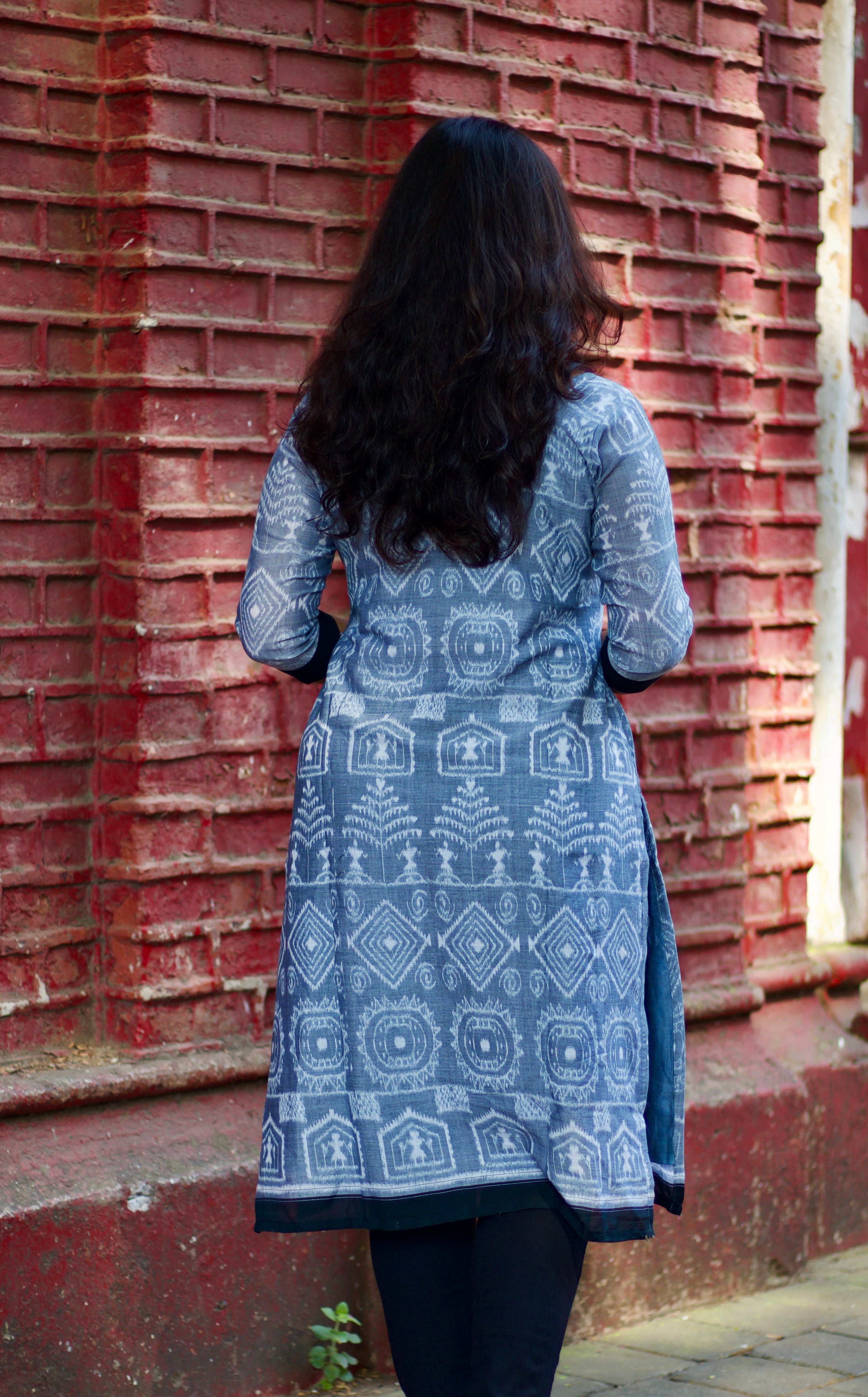 Ketki Sambalpuri Handloom Ikat Kurti