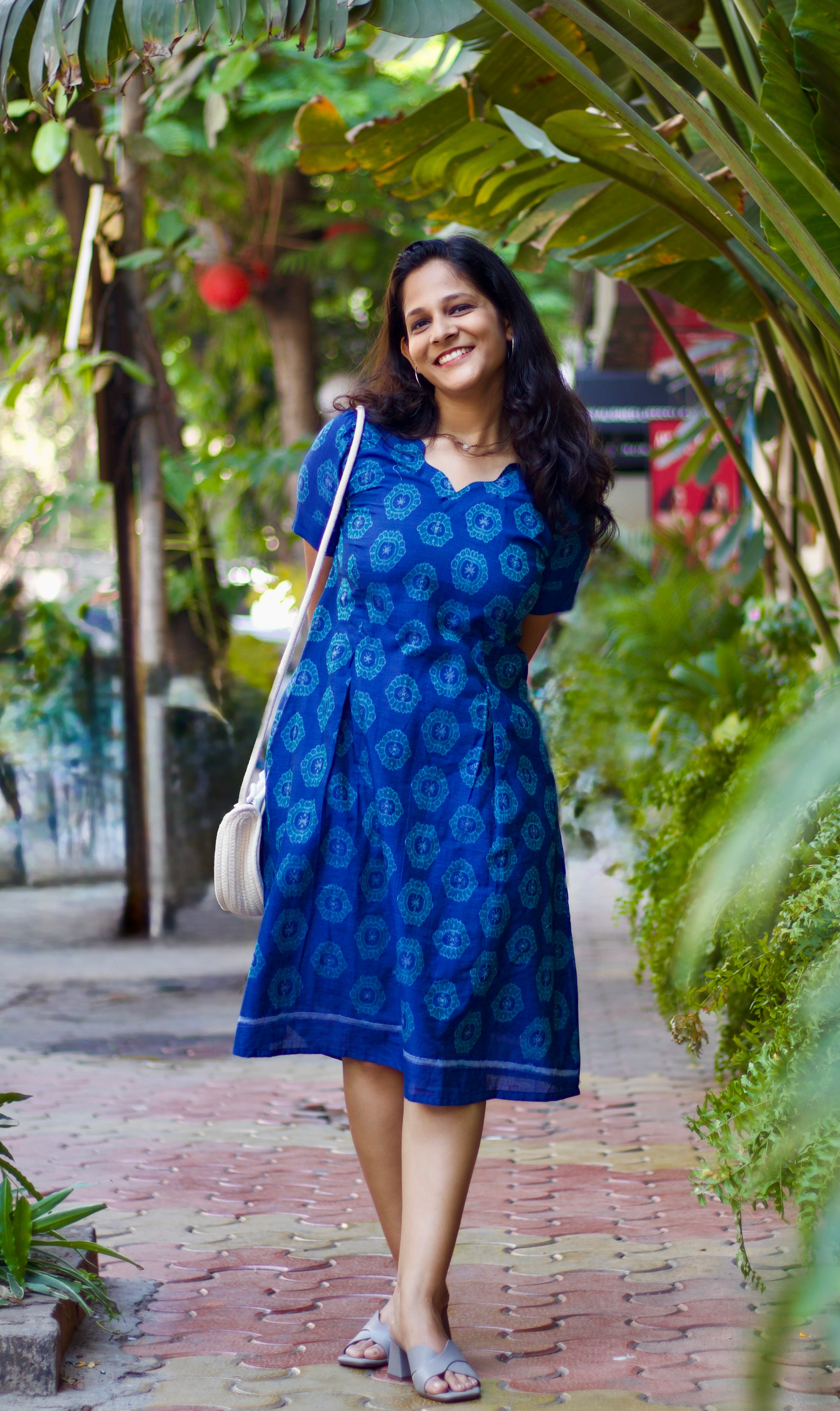 Megha Sambalpuri Handloom Ikat Dress