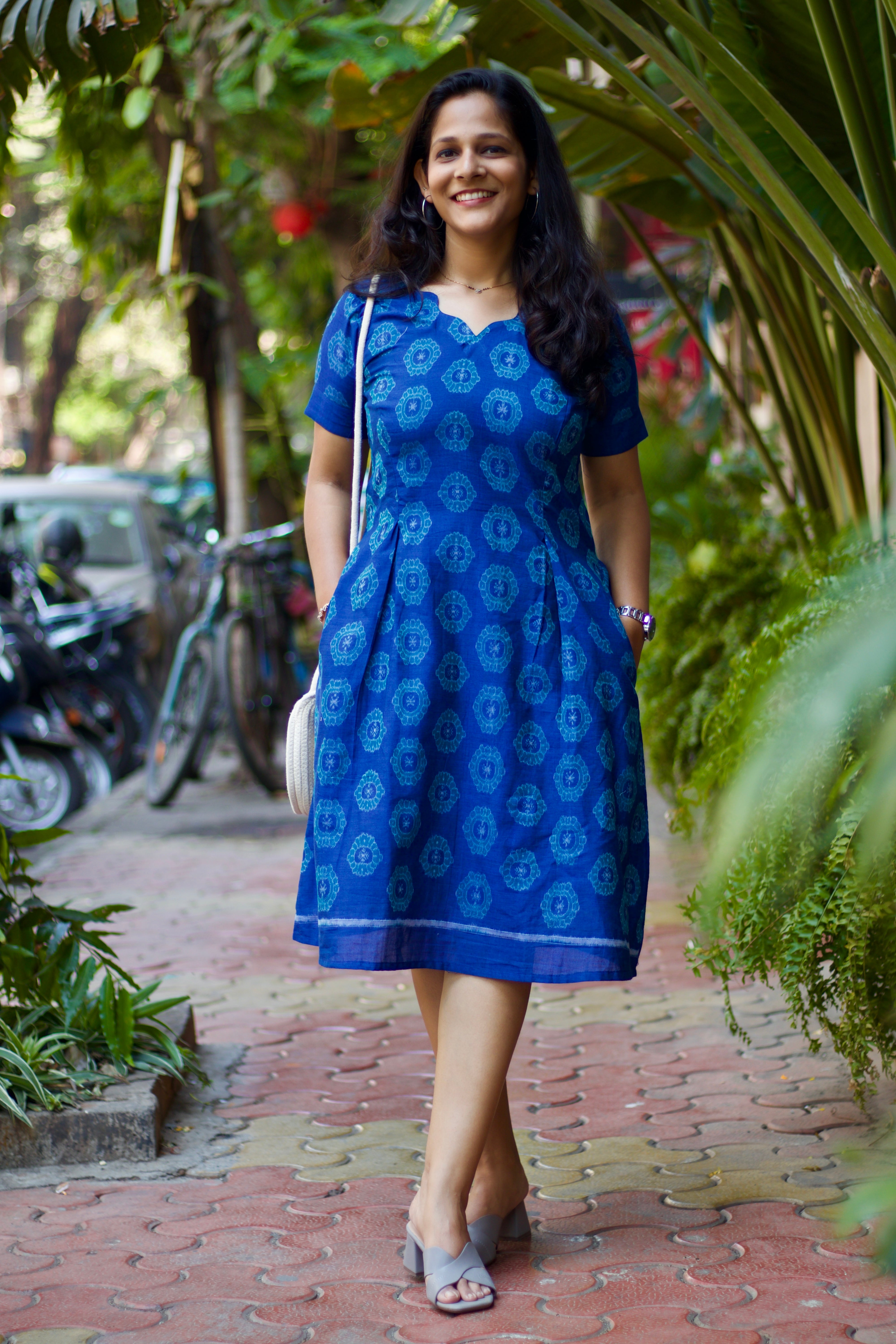 Megha Sambalpuri Handloom Ikat Dress