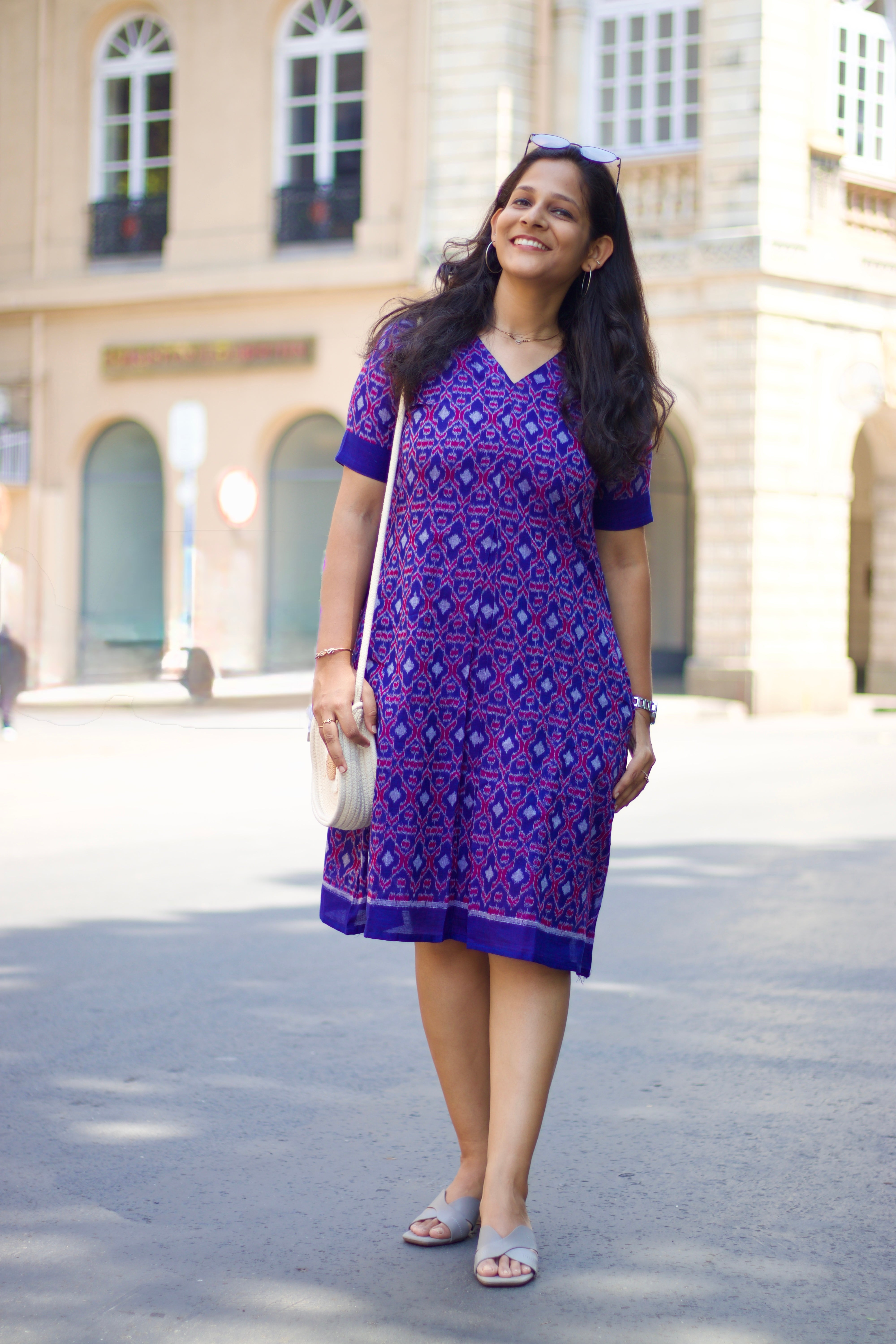 Aarya Sambalpuri Handloom Ikat Dress