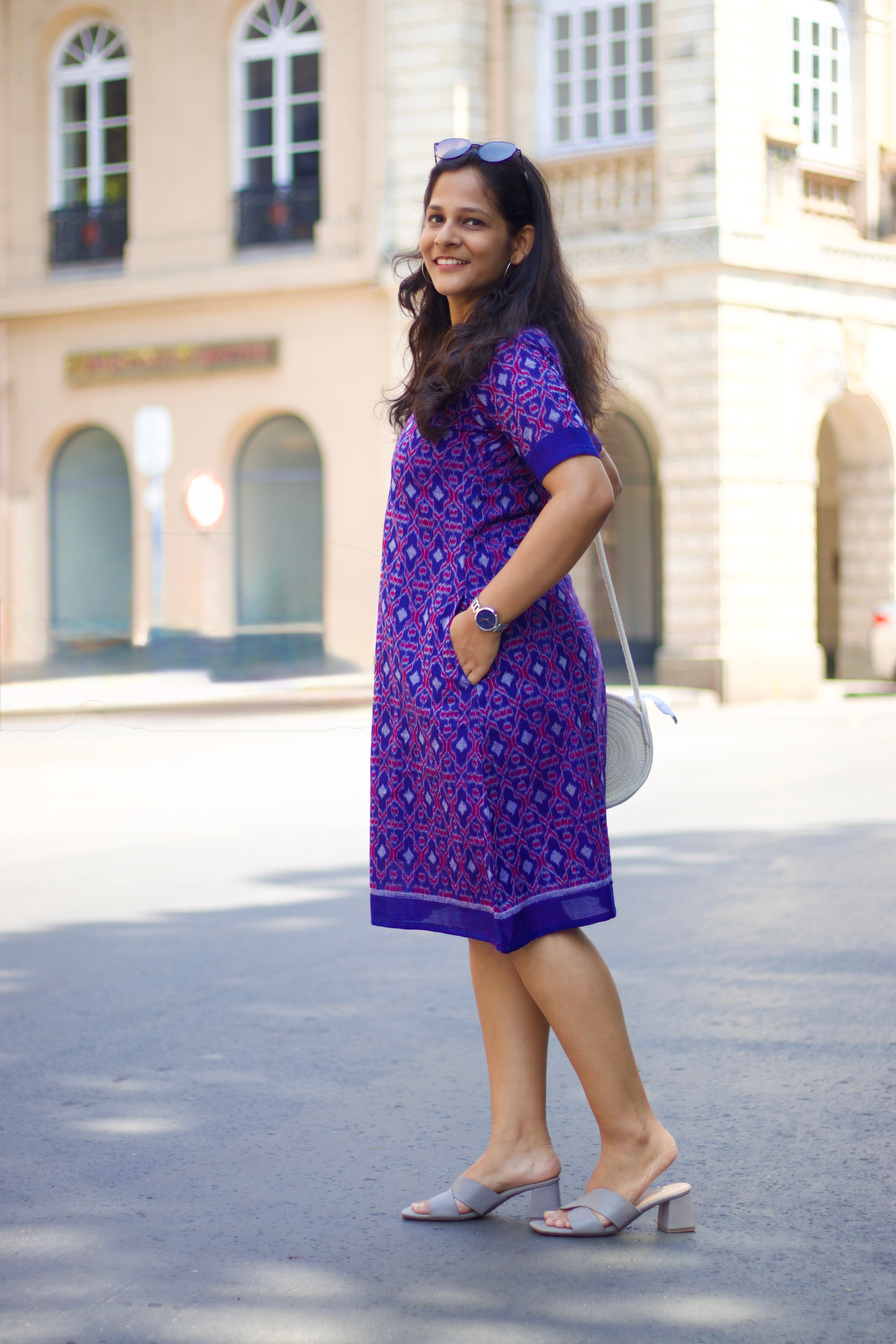 Aarya Sambalpuri Handloom Ikat Dress