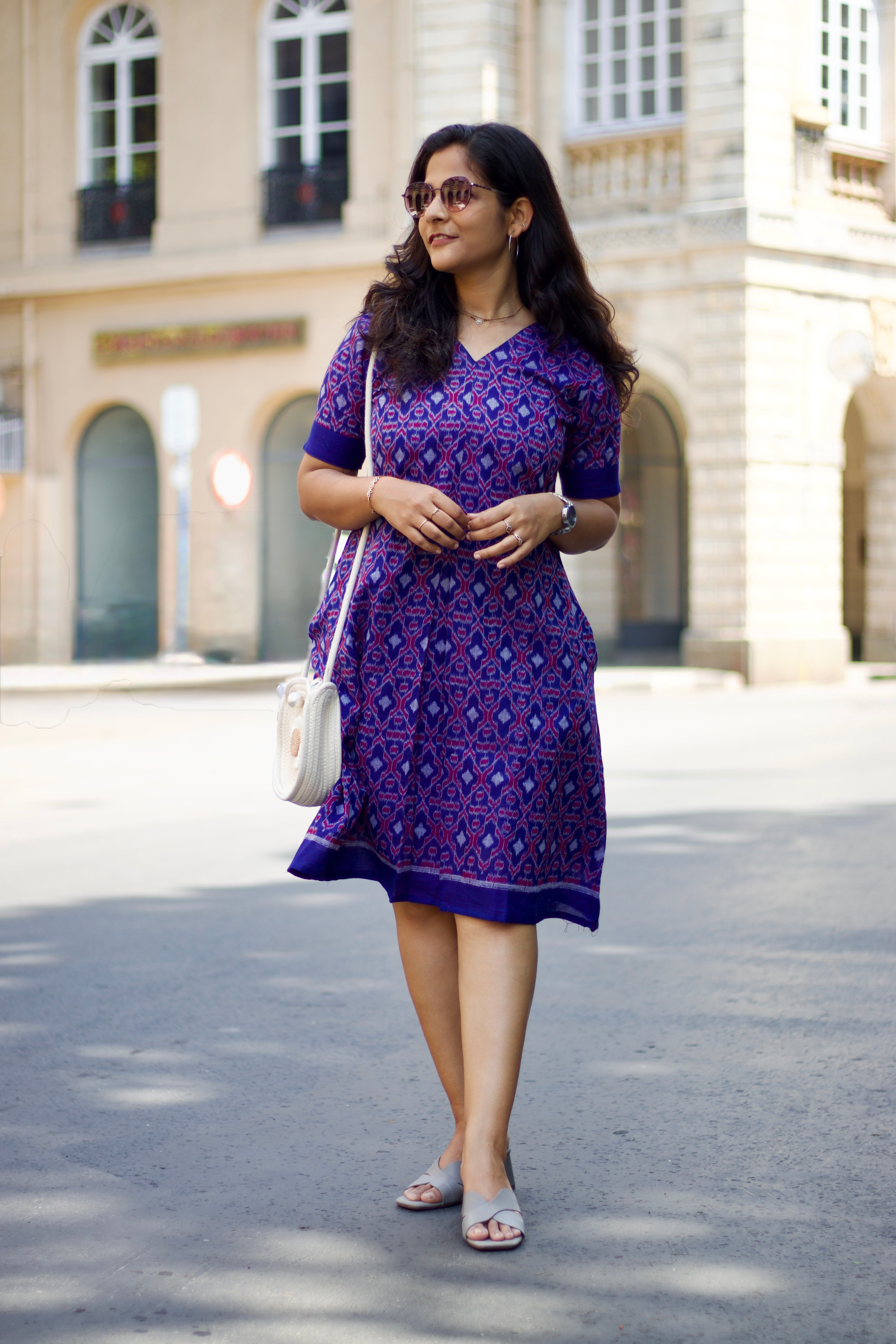 Aarya Sambalpuri Handloom Ikat Dress