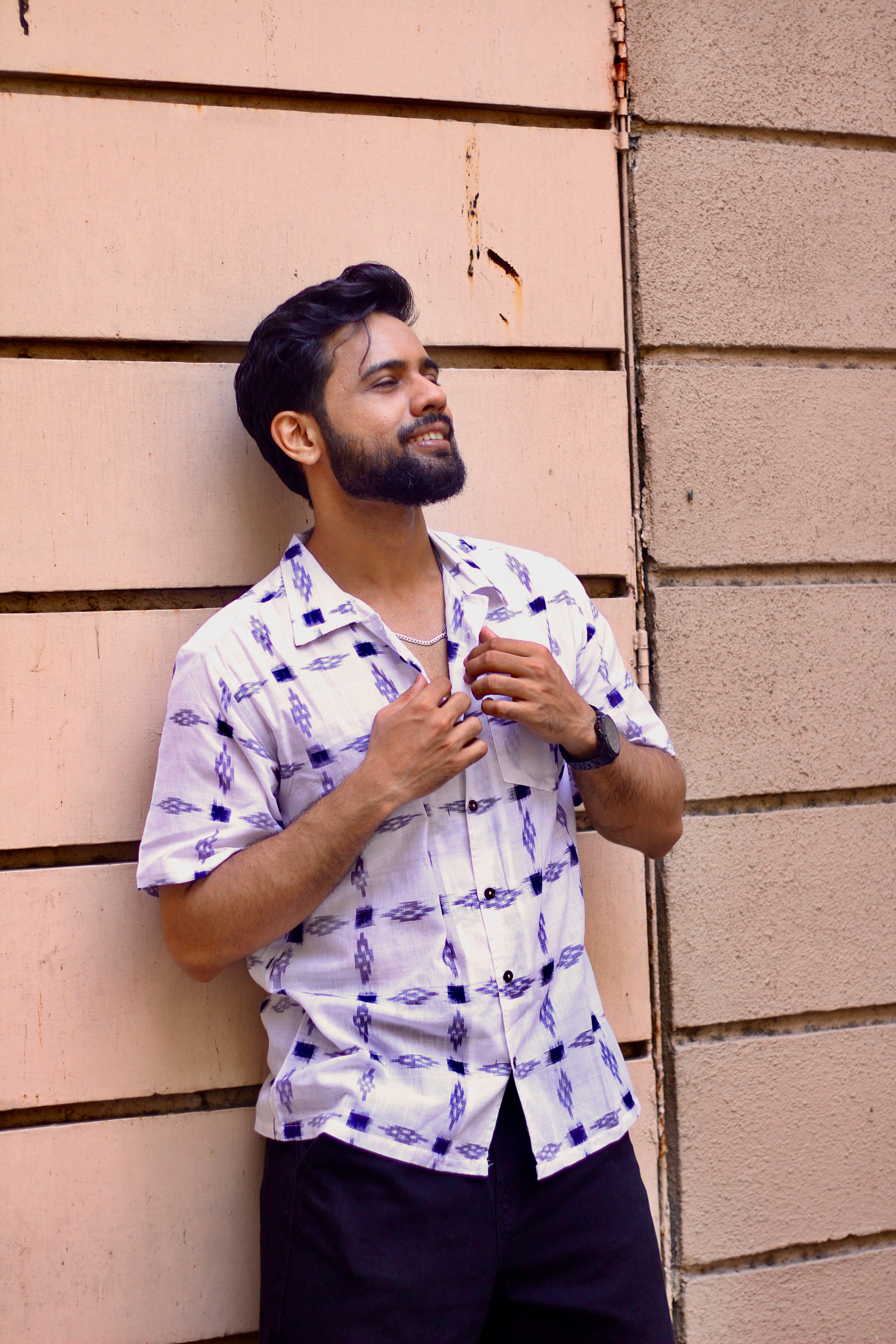 Chaukhat Sambalpuri Handloom Shirt