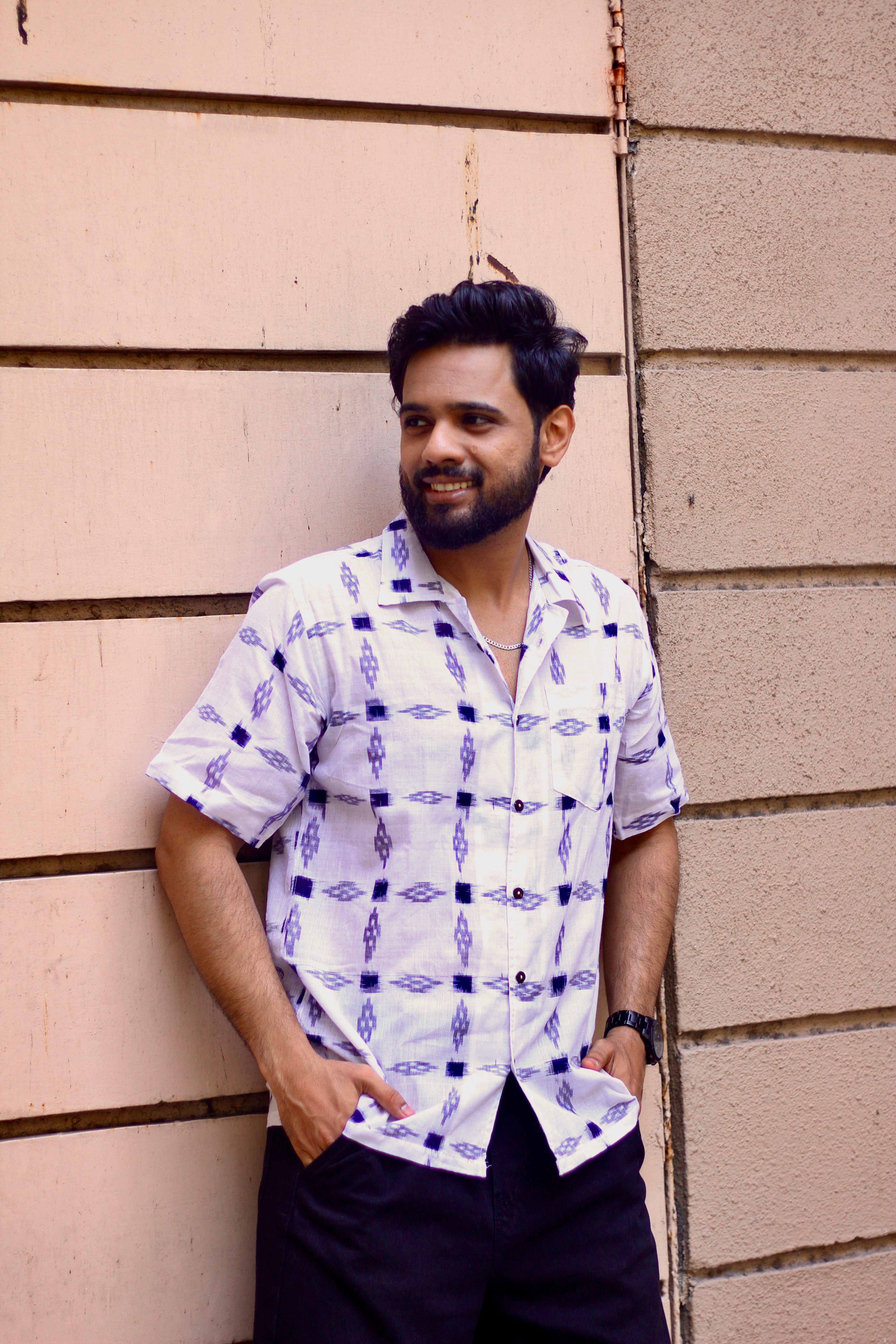 Chaukhat Sambalpuri Handloom Shirt