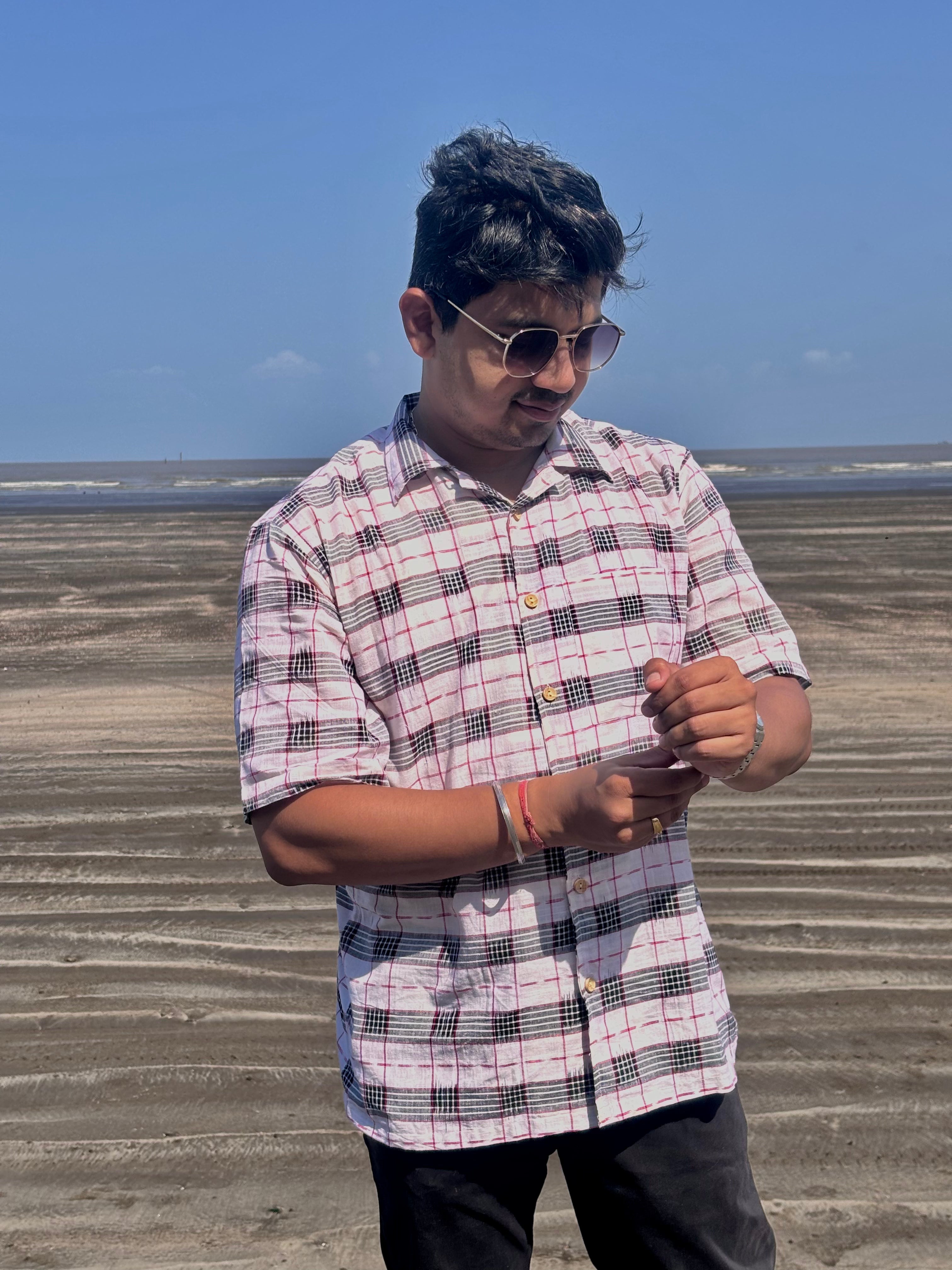 Check Mate Sambalpuri Handloom Shirt