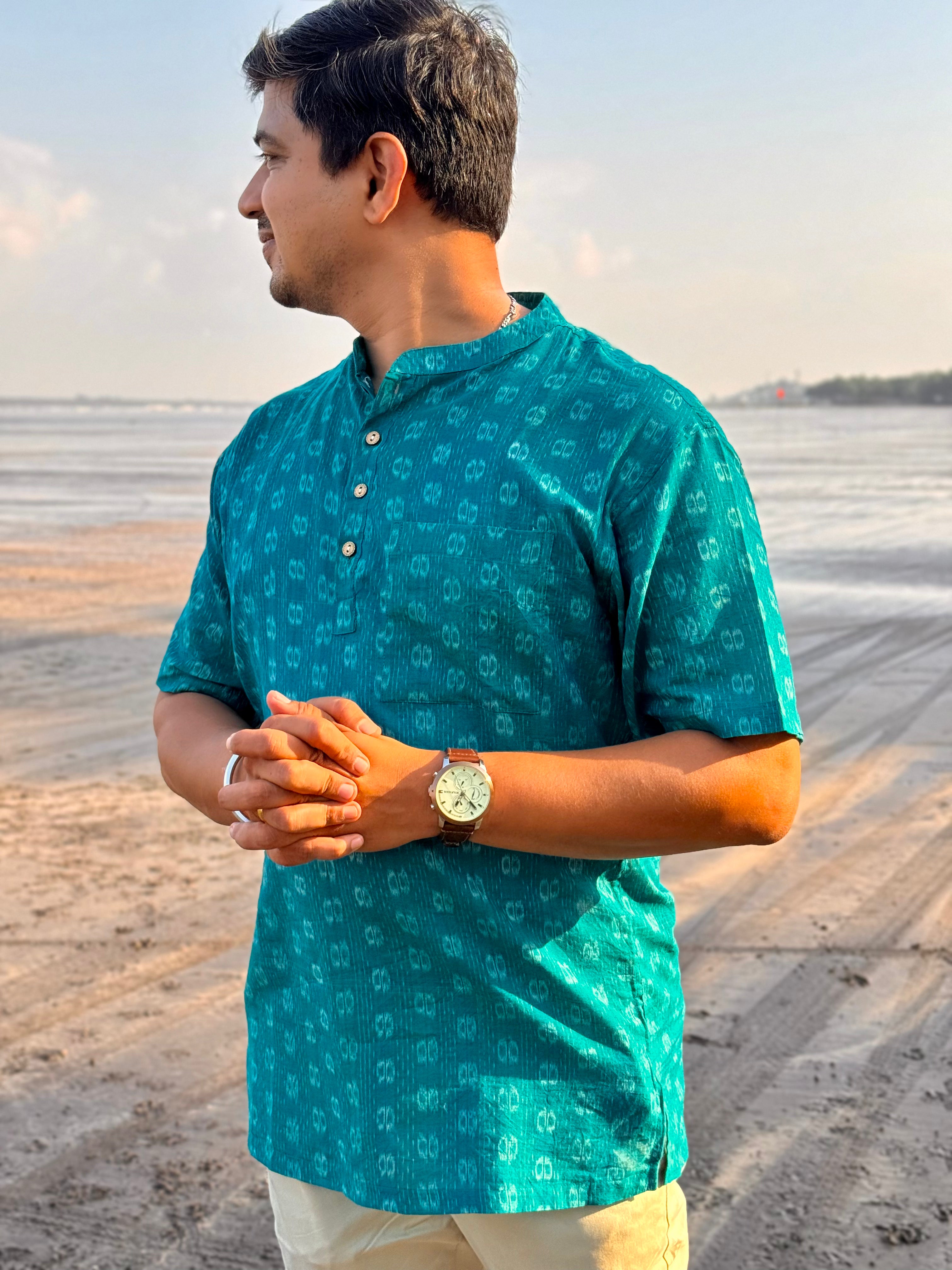 Kaudi Sambalpuri Handloom Kurta
