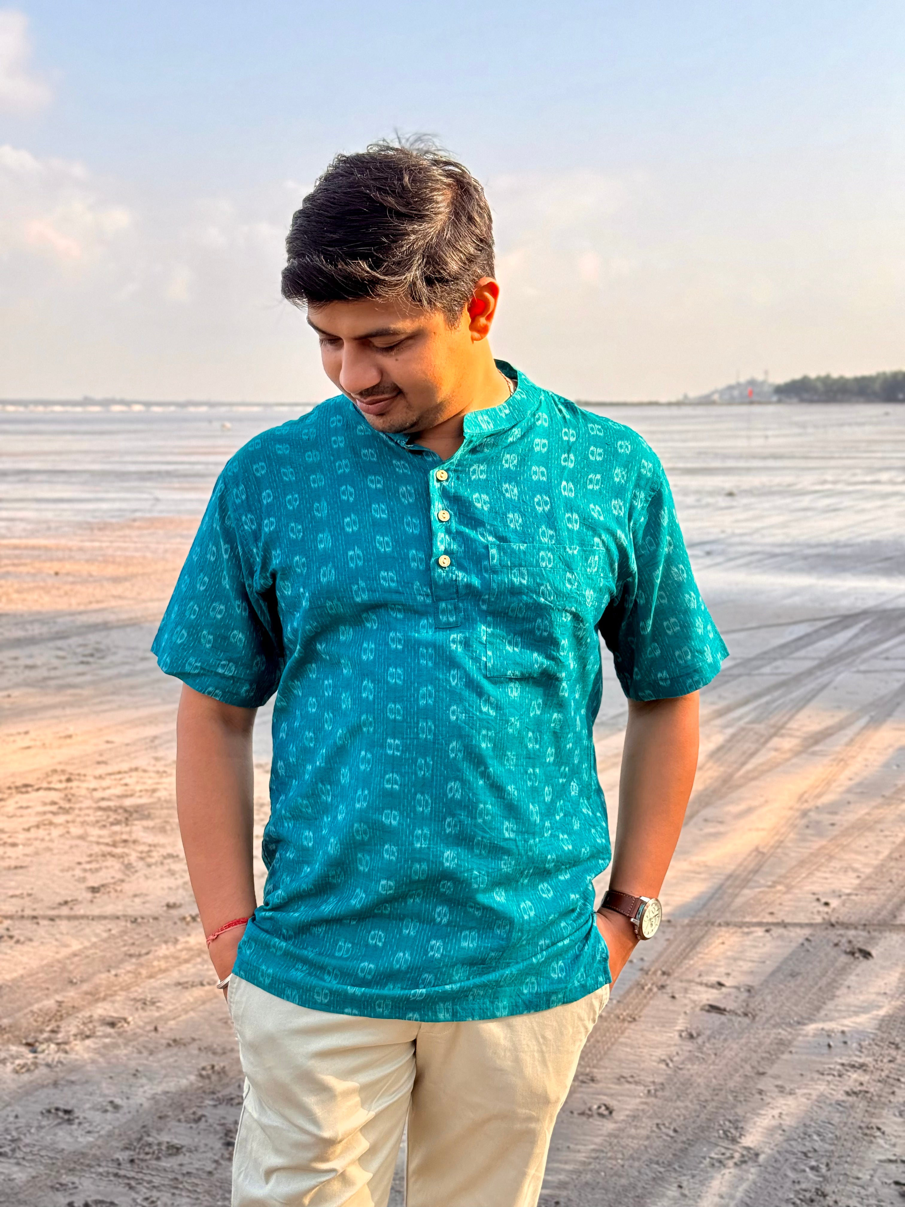 Kaudi Sambalpuri Handloom Kurta