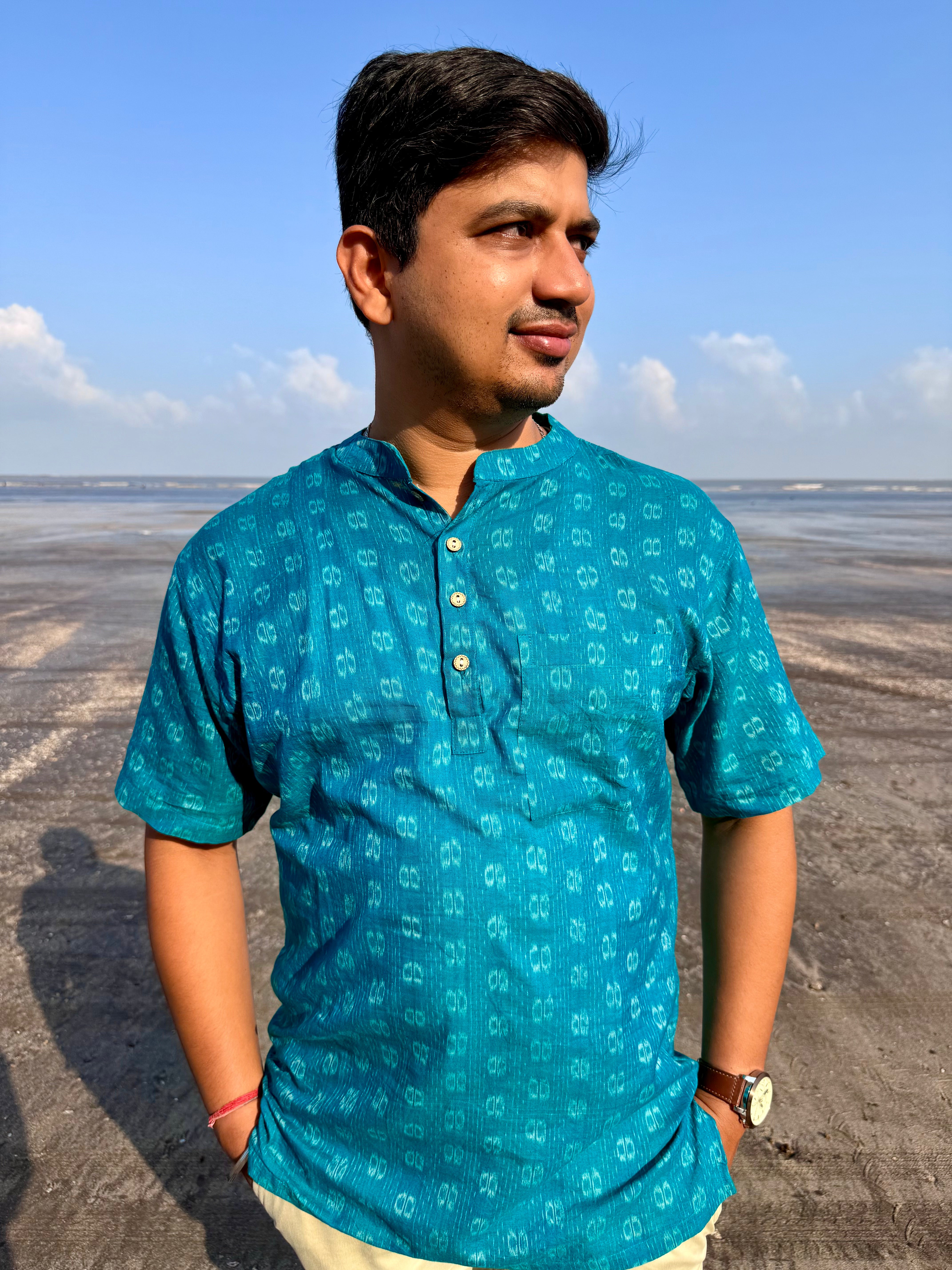 Kaudi Sambalpuri Handloom Kurta