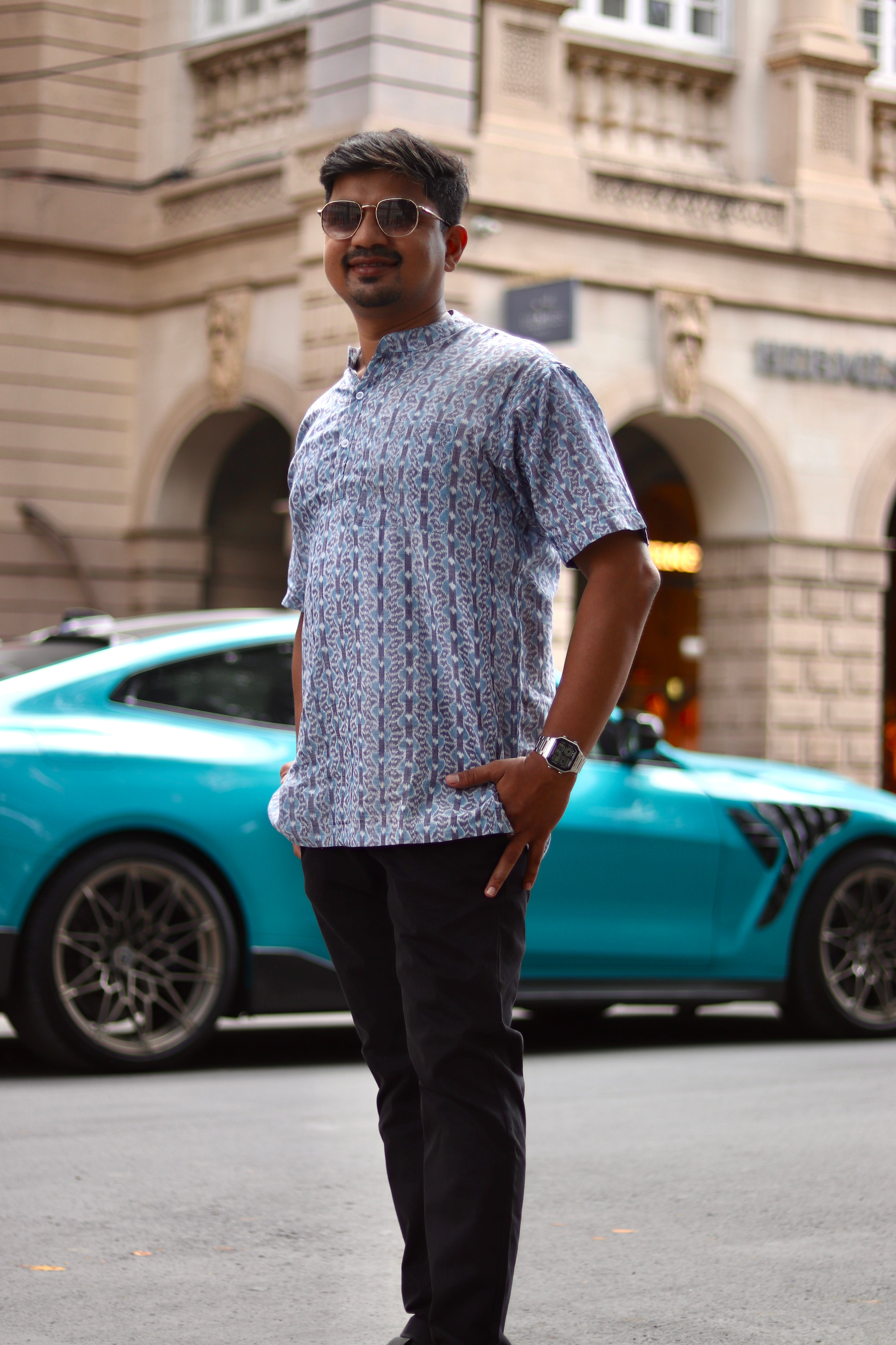 Saawan Sambalpuri Handloom Kurta