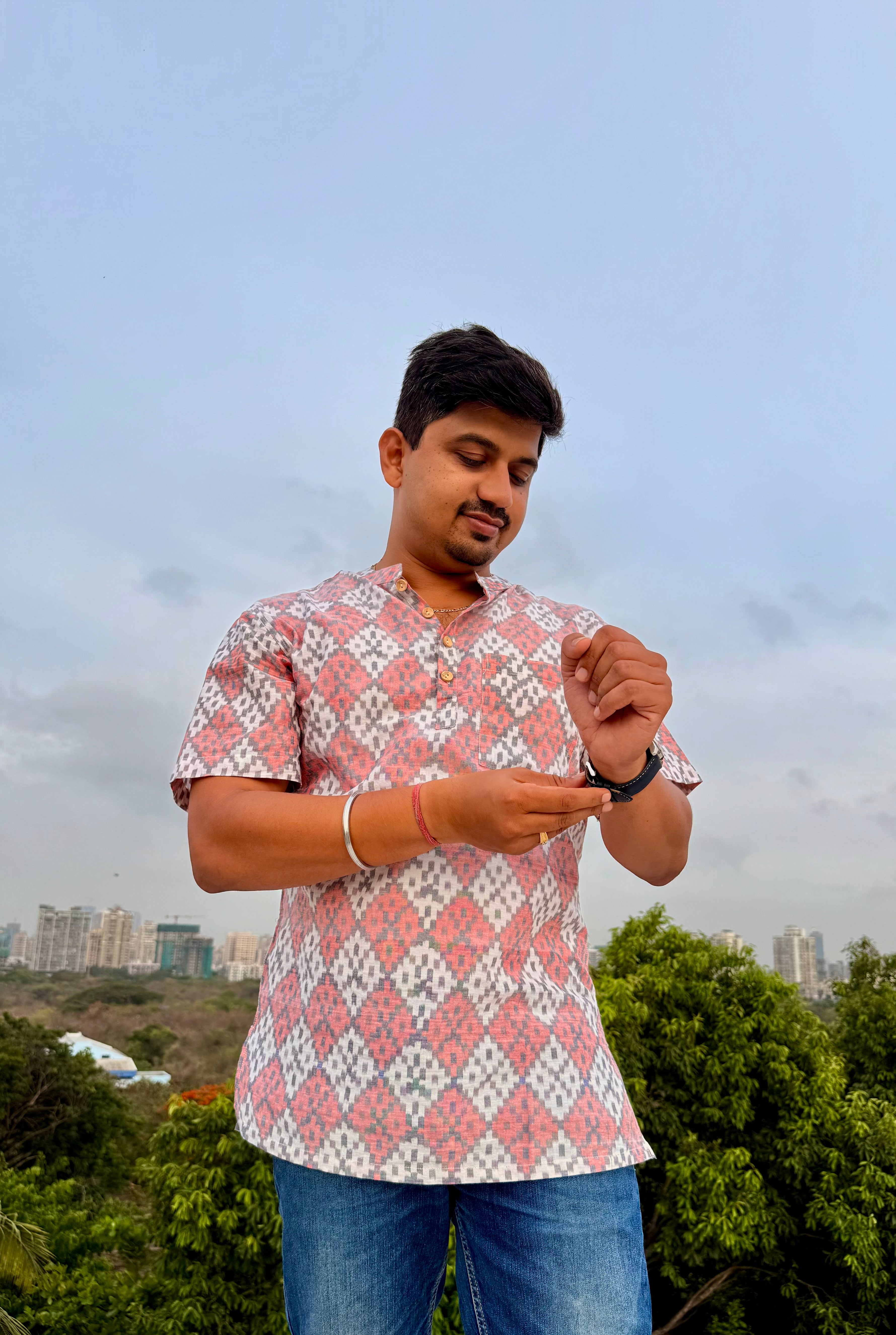 Phagun Sambalpuri Handloom Kurta