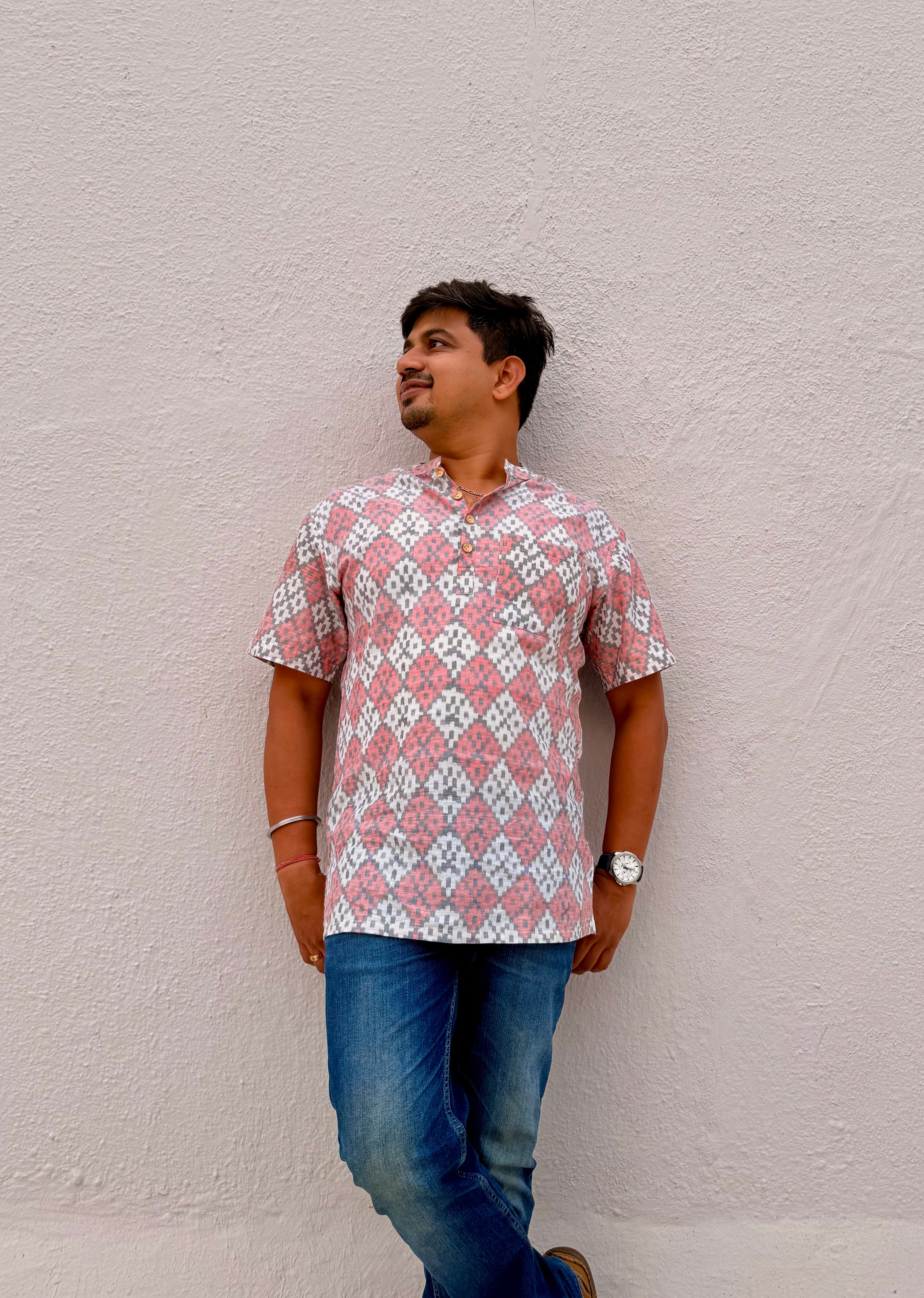 Phagun Sambalpuri Handloom Kurta
