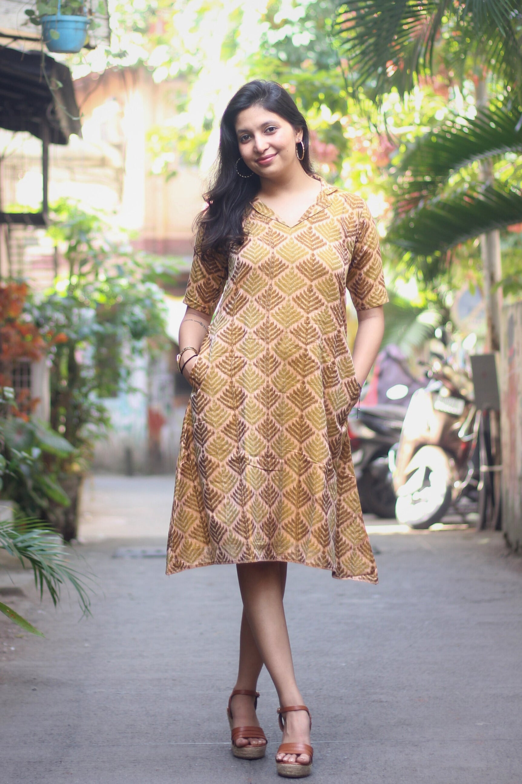 Noor Sambalpuri Ikkat Handloom Dress